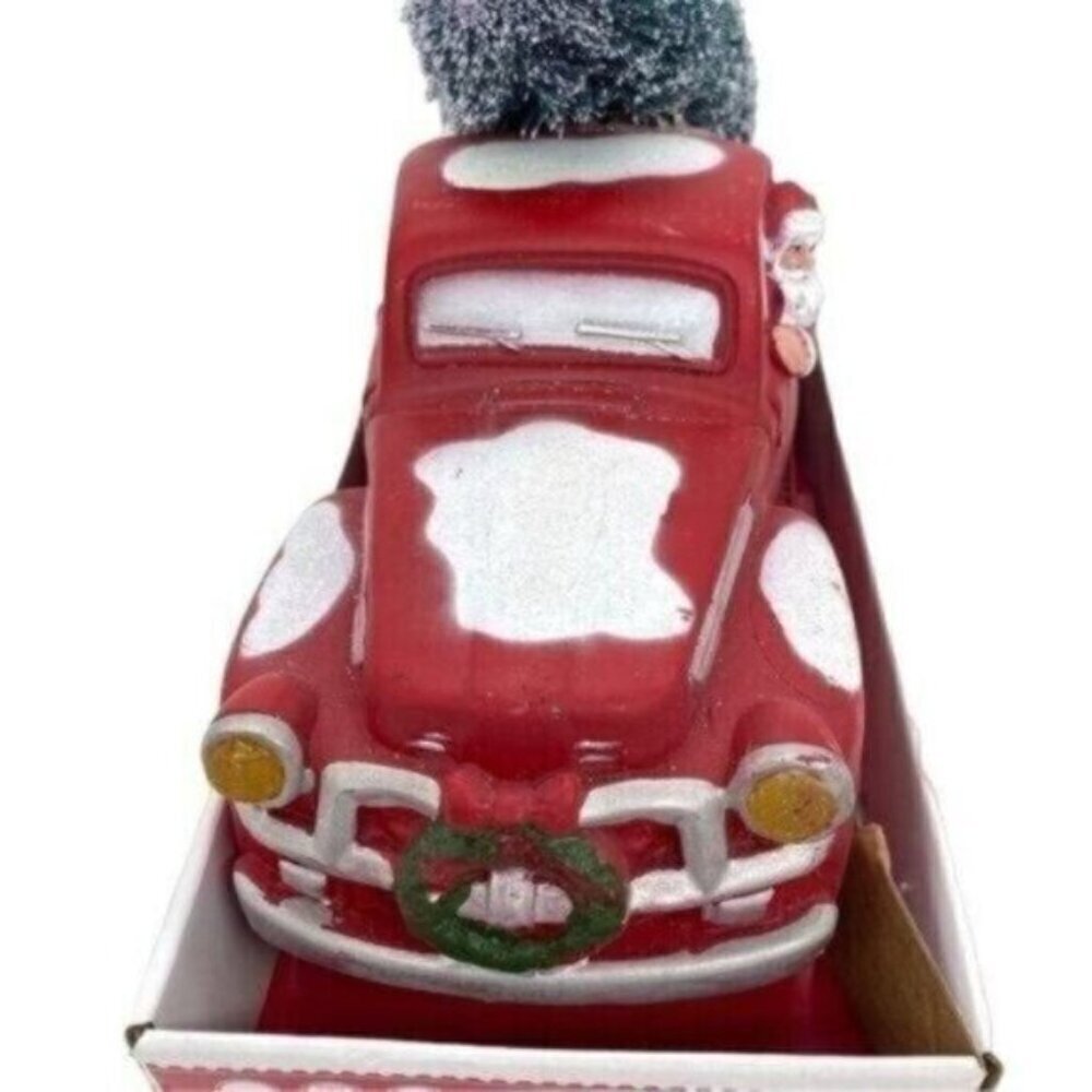 Retro Light Up Christmas Musical Red Truck New - Picture 7 of 10